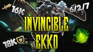 THIS EKKO BUILD MAKES YOU INVINCIBLE | Ekko Jungle