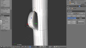 Practical Uses of Loop Cut and Slide and Extrude Methods to Build Objects in Blender