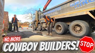 Eliminating The COWBOY BUILDERS...