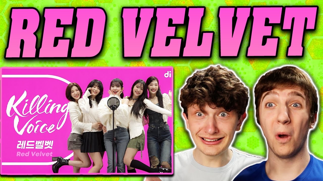 Red Velvet Killing Voice REACTION!!