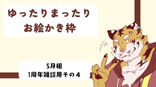 【お絵かき】５月組雑談のサムネイル作り！その４⚡ 【Vtuber/虎縞雷一】