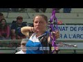 Hervé - Sancenot Bronze femme | Championnat de France Fita arc à poulies Argenteuil 2017