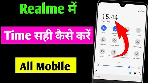 realme 8 me time Sahi kaise karen | how to fix date time in realme 8 | realme date time setting