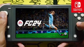 EA SPORTS FC 24 Gameplay - Nintendo Switch Lite│Indonesia