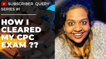 #medicalcoding #cpcexam #aapcexam #cpcexamprep #cpcexamquestionandanswers  HOW I CLEARED MY CPC EXAM