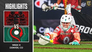 CHAOS VS WHIPSNAKES GAME HIGHLIGHTS | Week 8