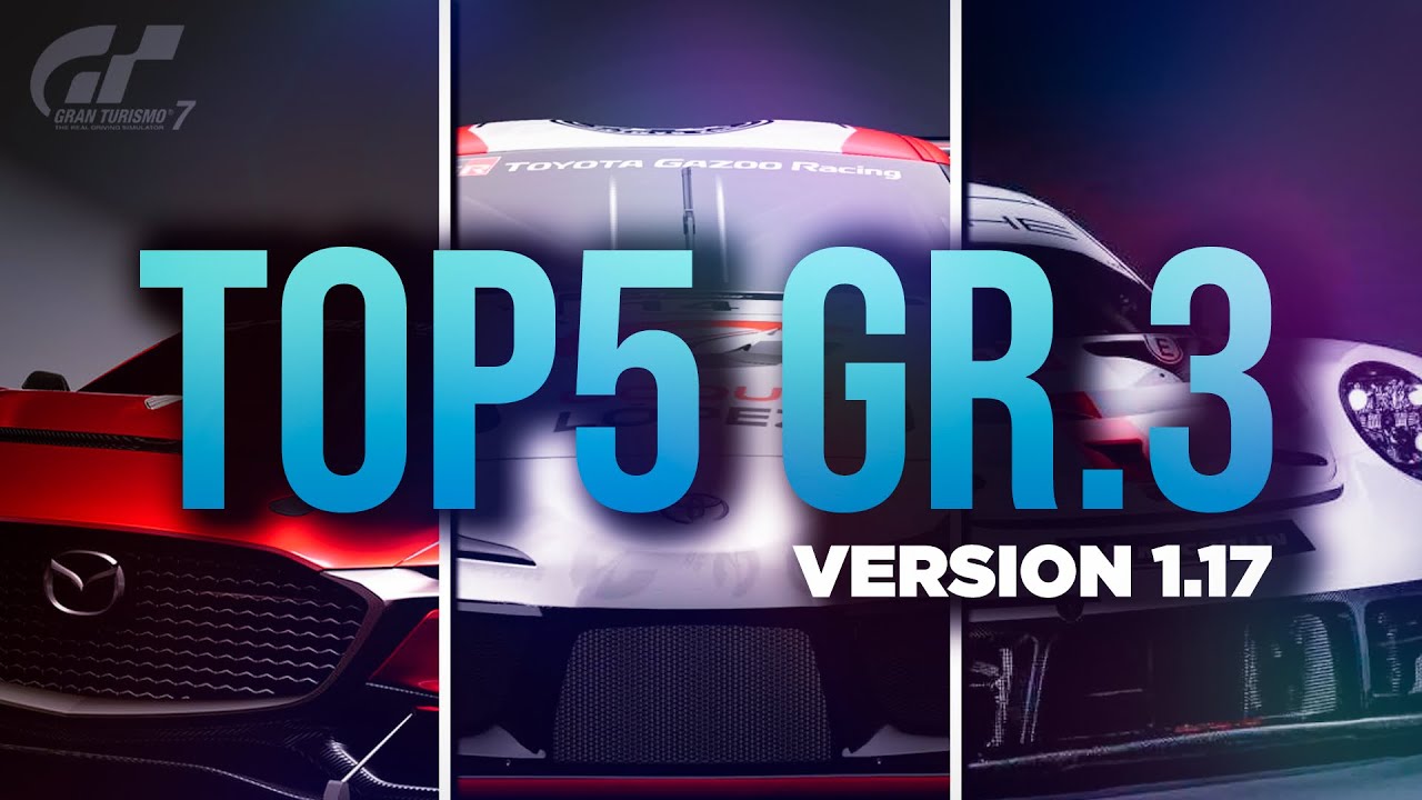 TOP 5 MEJORES Gr.3 en GT7 - Versión 1.17 | Coque López