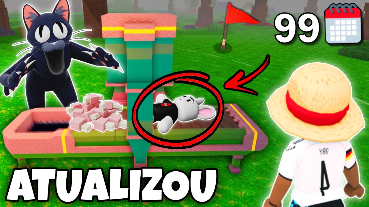 NOVA MÁQUINA e NOVOS ITENS NA ATUALIZAÇÃO DO 99 NOITES NA FLORESTA! (Máquina de Reciclagem)