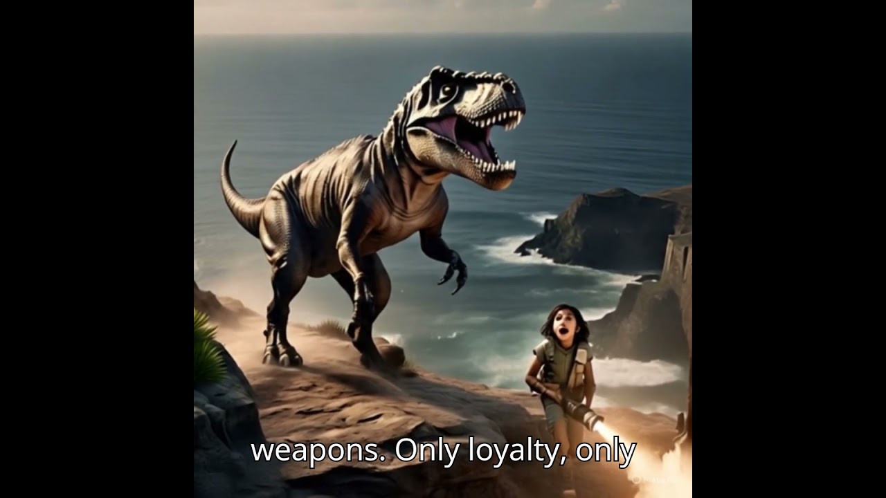 "He Faced a Dinosaur — And Saved His Human 🐶🦖 | True Hero Dog Story"