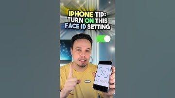 ✅ Turn ON this Face ID setting on your iPhone 🤩⚡️ #iphonetips #techshorts #iphoneshorts