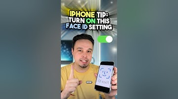 ✅ Turn ON this Face ID setting on your iPhone 🤩⚡️ #iphonetips #techshorts #iphoneshorts