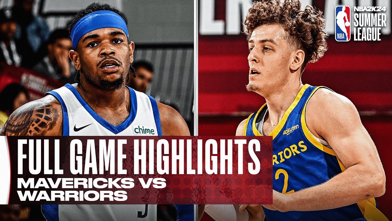 Mavericks Vs Warriors Nba Summer League Full Game Highlights Youtube