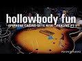 Hollowbody fun  epiphone casino gets new fralins pt 1