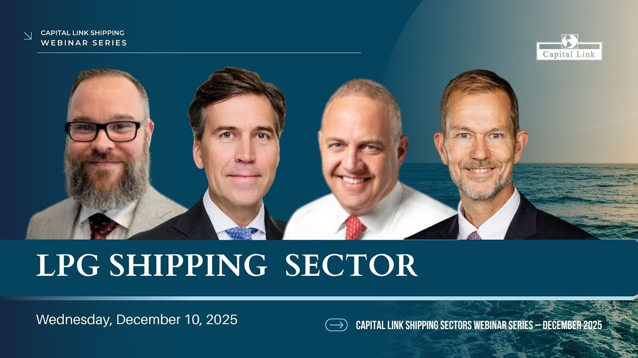 LPG Shipping Sector Panel with Senior Executives from BWLP, LPG, & NVGS