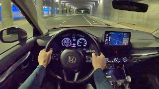 2023 Honda CR-V - POV Night Drive (Binaural Audio)