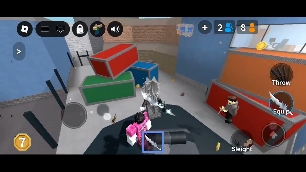 Silly mm2 gameplay! by SP1RIT