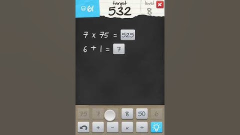 6 Numbers by Brainbow Answers Level 8