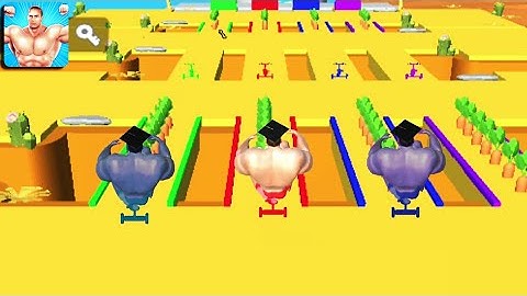 MUSCLE RACE 3D ALL LEVELS MAX GAMEPLAY WALKTHROUGH PART 7