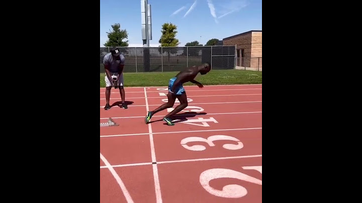 Ghana Fastest Man in 100m dash 9.90 Benjamin Azamati