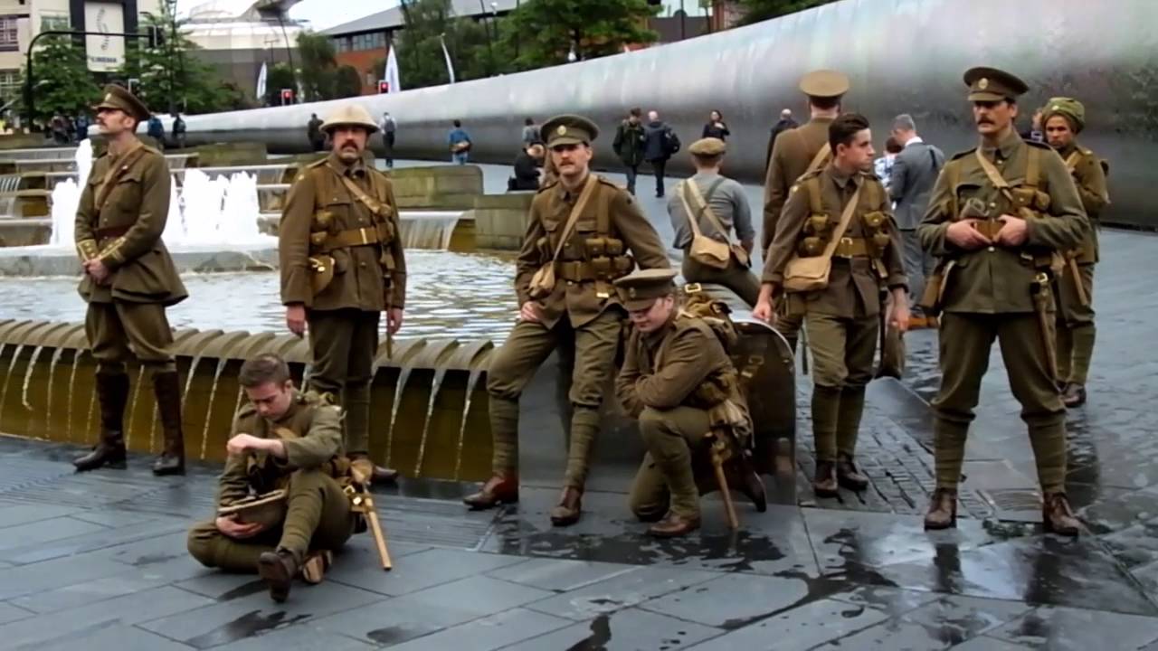 #wearehere - Sheffield - The Battle of the Somme Centenary Commemoration - 1 July 2016