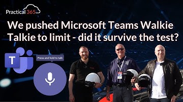 We pushed Microsoft Teams Walkie Talkie to limit - did it survive the test?
