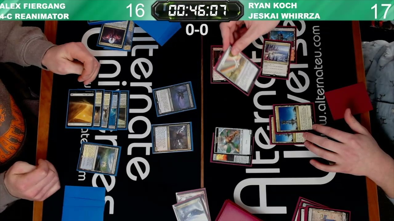 MTG Modern: 4C Yorion Reanimator vs Jeskai Thopter Foundry Combo