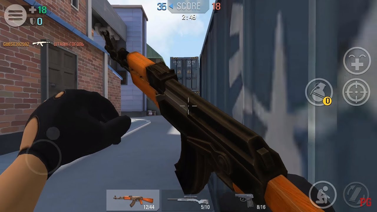 Crime Revolt - Online Shooter Part 3 (by Edkon Games GmbH) / Android Gameplay HD