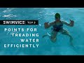 TOP 3 Points for Treading Water Efficiently | SWIMVICE