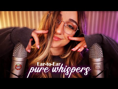 ASMR | Ear-to-Ear Pure Whispers 💖 (the Rødes are back!)