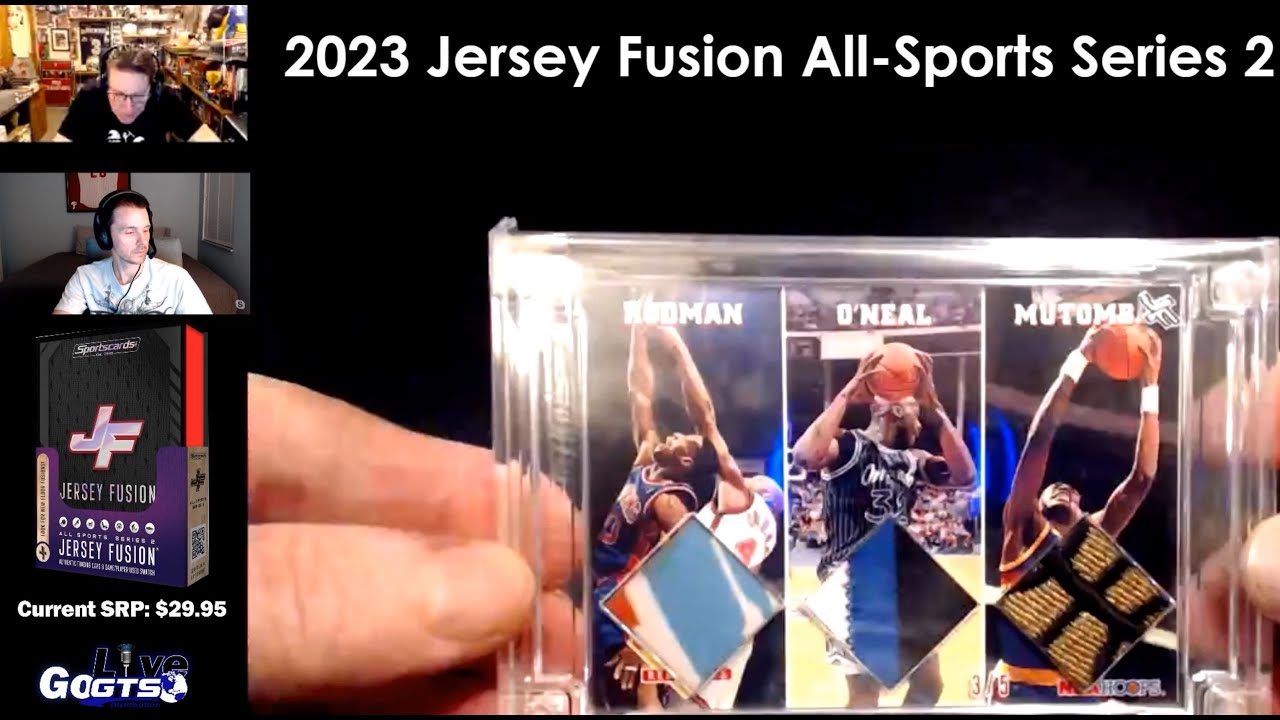 Jersey Fusion All Sports Series 2 Master Case with (100) Boxes