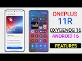 Oneplus 11R OxygenOS 16 Android 16 Update | New Features & Release Date #oneplus11r