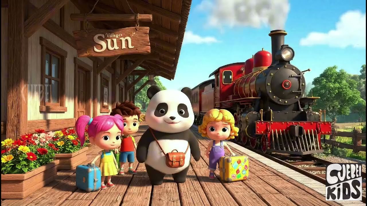 Lagu anak-anak terbaru | naik kereta api