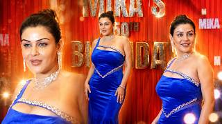 Yamini Malhotra Stuns in Glamorous Blue Look at Mika Singh Birthday Bash ❤️