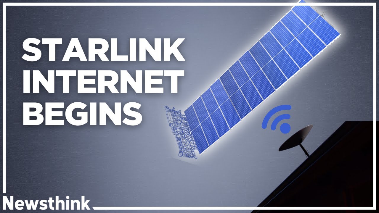 SpaceX starts rolling out Starlink broadband internet