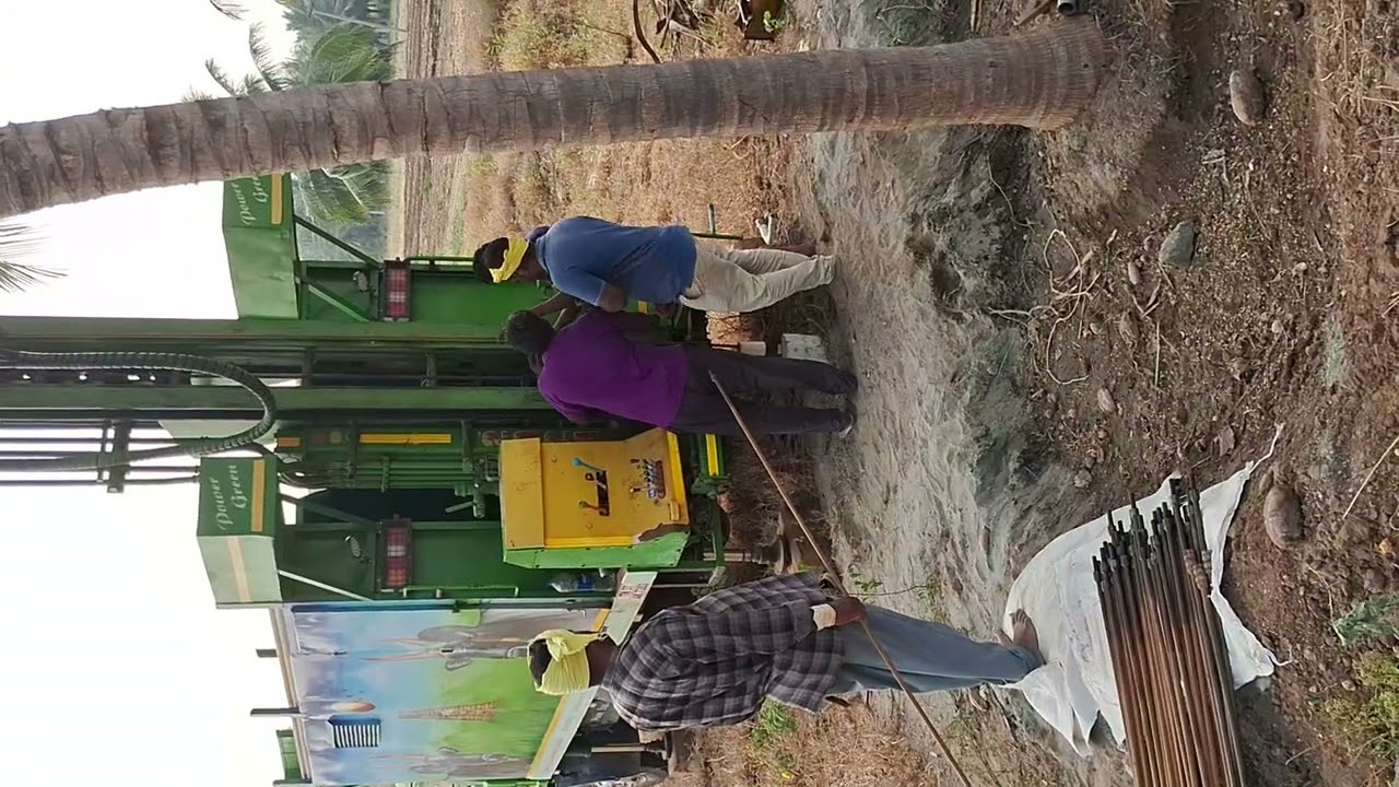 Vedha borewell works.