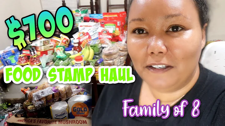 $700 Food Stamp Haul | Family of 8 | Life With Vicki