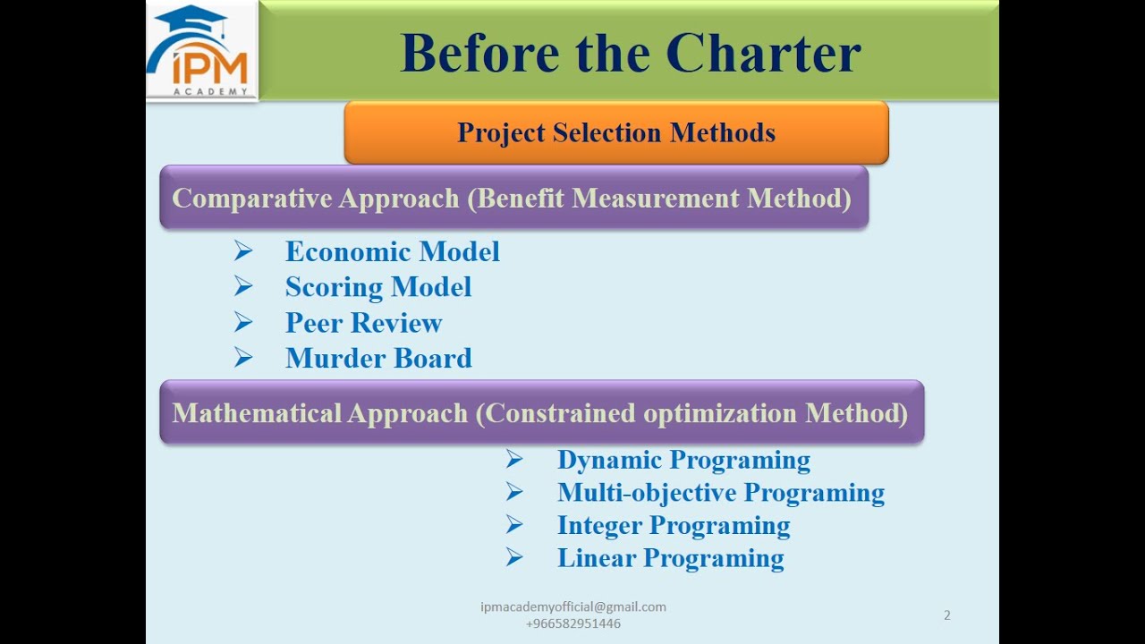 How to select a Project?IPM Academy [Engineer Akbar PMP]Project ...