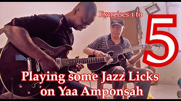 Jazz Solo Examples on Yaa Amponsah