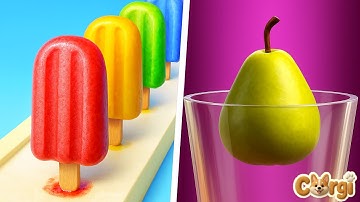 Popsicle Stack VS Blend It 3D - All Levels Satisfying Walkthrough Gameplay