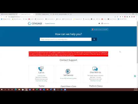 Cengage Student Tutorial