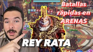 GNISHAK REY DE RATAS en ARENAS. ¿Cómo utilizar bombas en arenas? - RAID: SHADOW LEGENDS