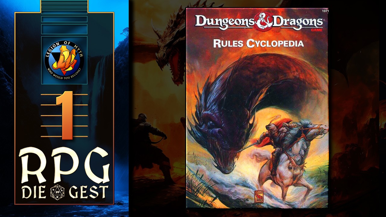 D&D Rules Cyclopedia: Do You Know the Secret to Building a Legendary Character?