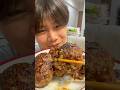 フライパンで簡単!激ウマ手作りふわふわつくねを爆食した動画