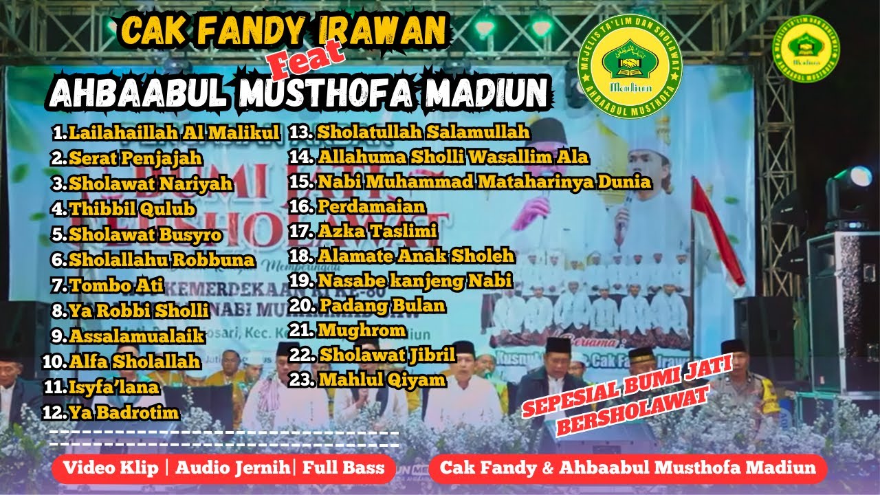 Ahbaabul Musthofa Madiun Feat Cak Fandy Serat Penjajah Full Album Terbaru 2025 #ahbaabulmusthofa