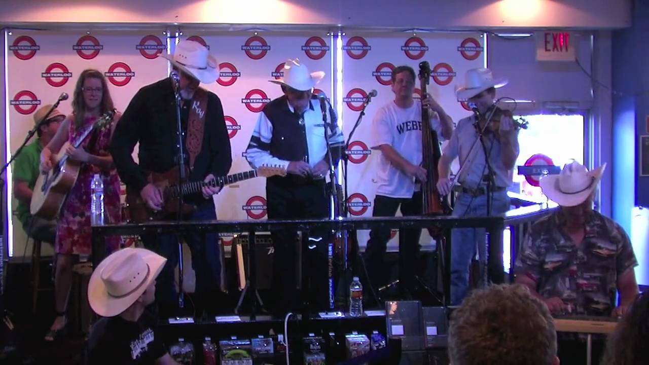 Asleep At The Wheel and Leon Rausch perform "Sugar Moon" live at Waterloo Records