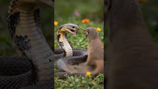 most dangerous king Cobra fight mongoose #short #ytshorts