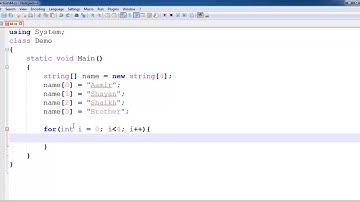 44 of 250 c sharp tutorial in hindi and urdu - Locating Sting using array