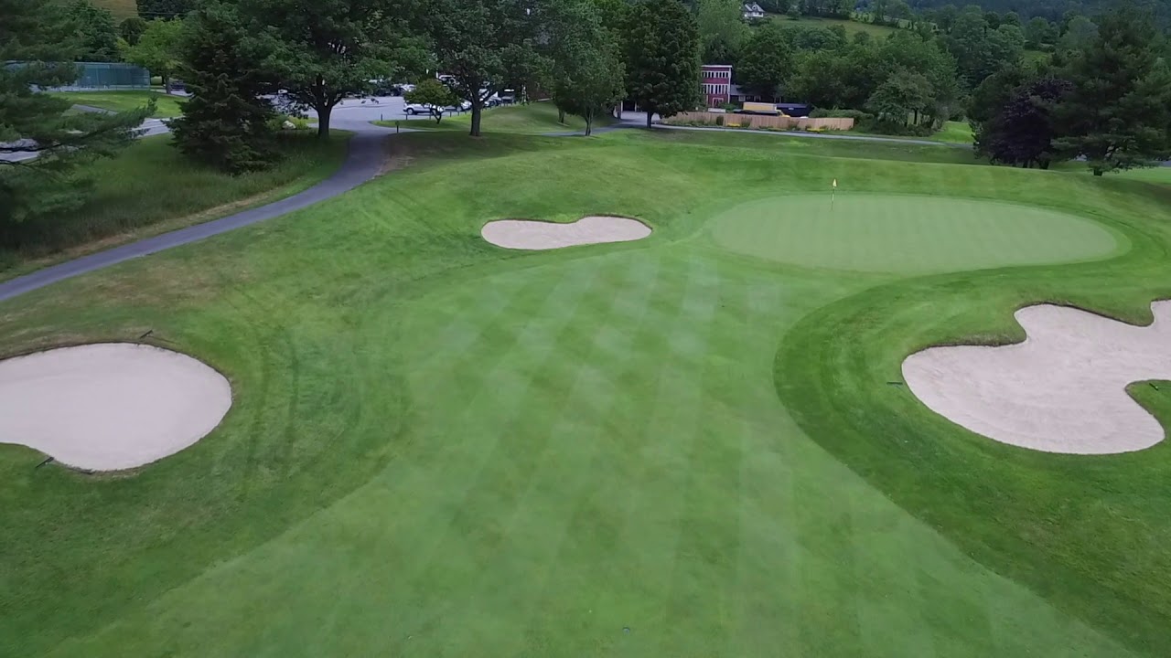 The Quechee Club Highland Course Flyover Tour YouTube