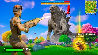 NEW GODZILLA BOSS Found in Fortnite Update