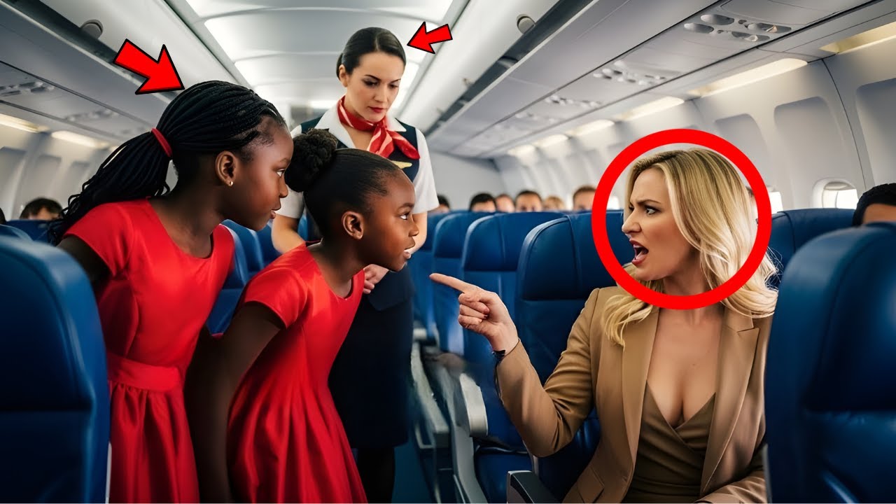 راكب أبيض عنصري يسرق مقعد توأم أسود - وبعد دقائق، تم إيقاف الرحلة!